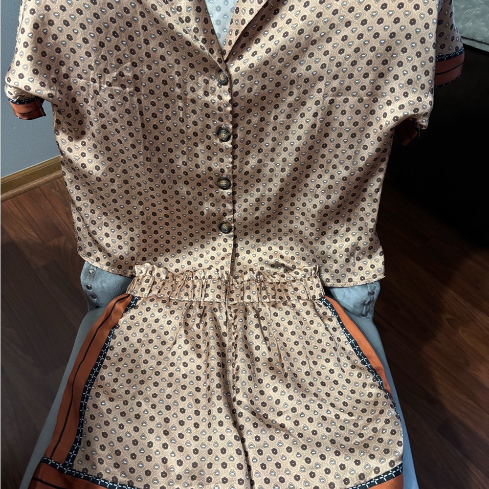 Loungewear/Pajamas Shorts Set NWT